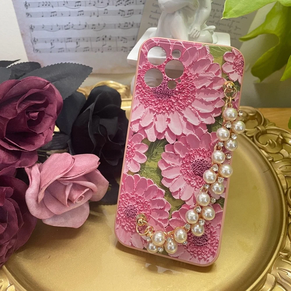 Clearance.2 items.iPhone 12/12pro/12mini/13/13PRO/13PROMAX flower case